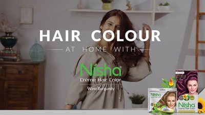 Nisha heena hair color